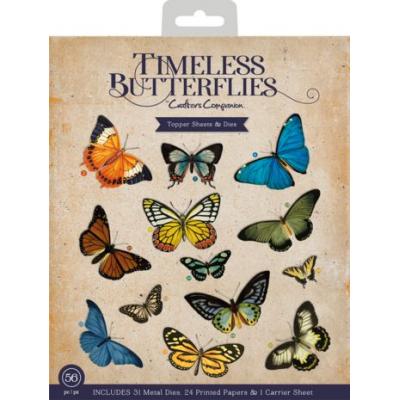 Crafter's Companion Vintage Butterflies Die Cuts - Timeless Butterfly